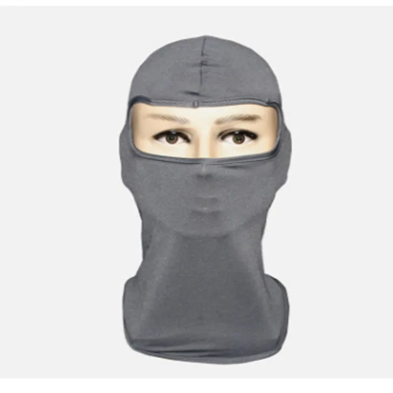 Cycling Full Face Mask Outdoor Skull Balaclava Masks Bicycle Bike Riding Skiing Sport Headgear Ultra Thin Breathable Lycra Mask