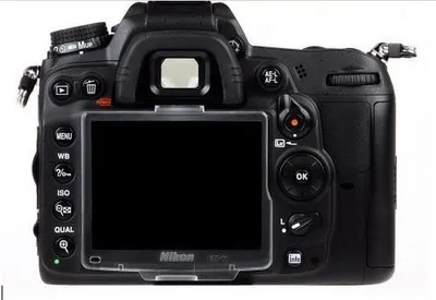 10 шт Горячая продажа!! Жесткий ЖК экран протектор для Nikon D7000|screen protector for nikon|screen