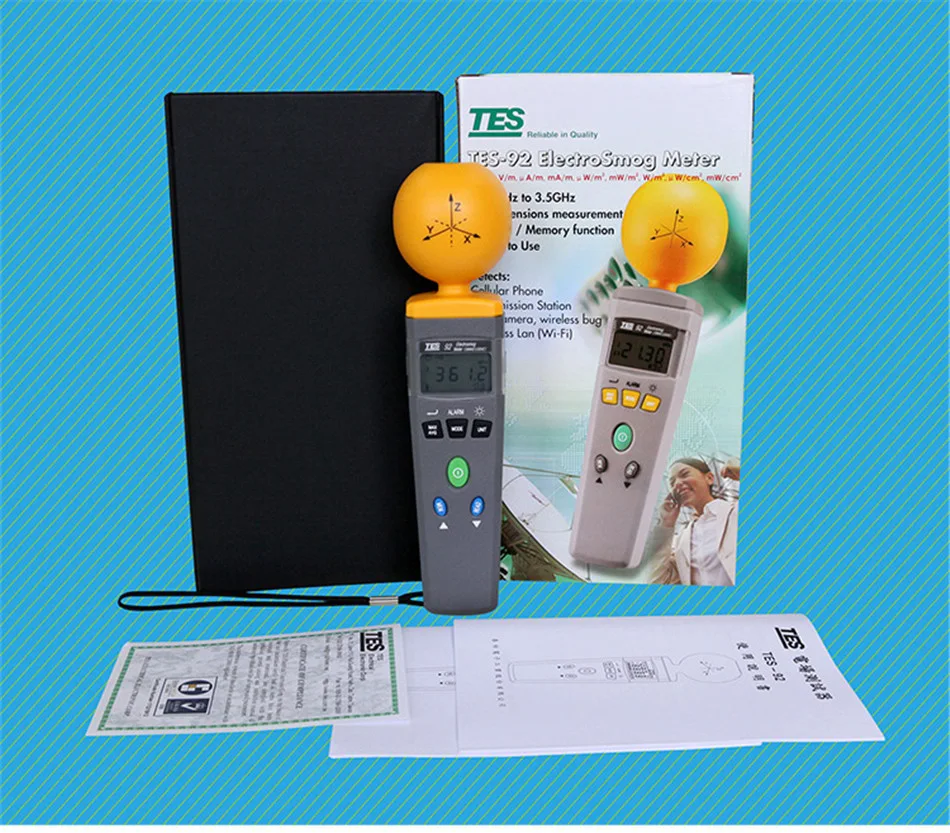 Измеритель EMF регистратор данных детектор электромагнитного излучения |