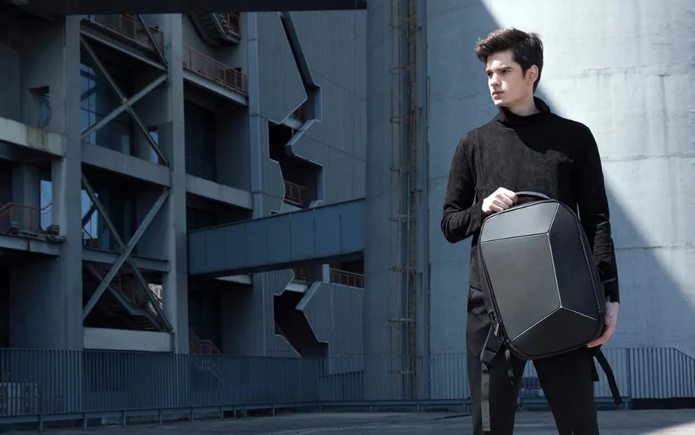 2018 New Xiaomi Geek Backpack Cool Style Multifunctional Waterproof Body Durable and Geometry Fashion Design | Электроника