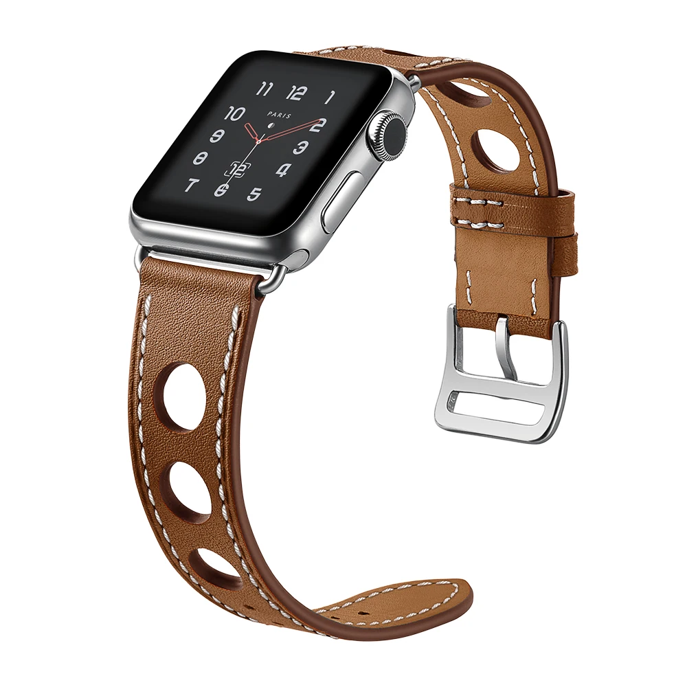 Ремешок из натуральной кожи для apple watch, ремешок для apple watch 5, 4, 3, 44 мм, 40 мм, iwatch, ремешок для часов 5, 42 мм, 40 мм