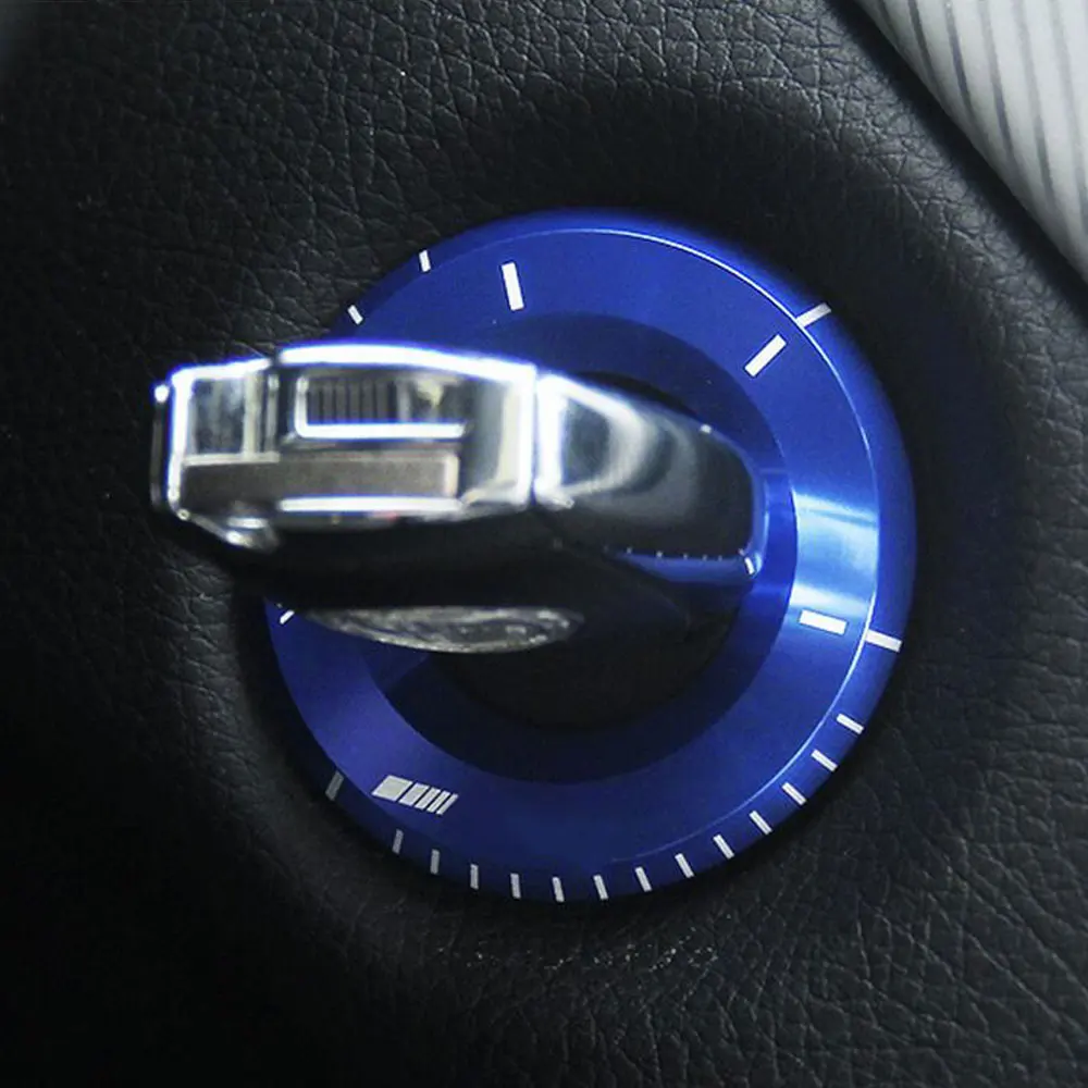 Алюминиевый Замок зажигания двигателя автомобиля блокировка переключателя