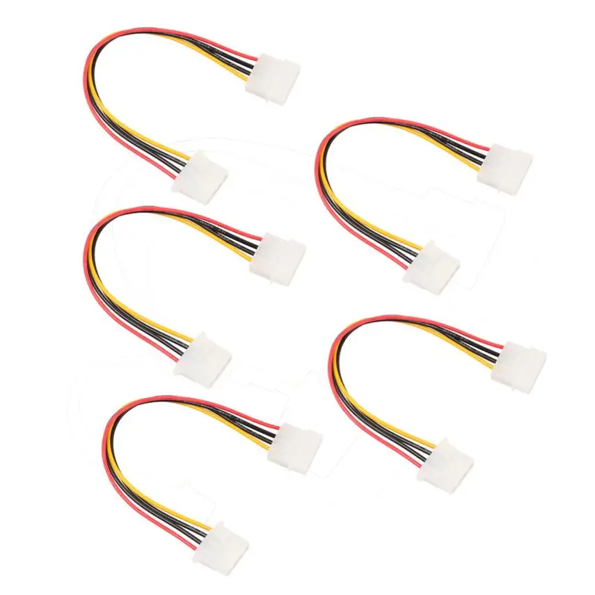 Высококачественный новый 2018 силовой кабель Molex Удлинительный 4 Pin 5 25 папа к
