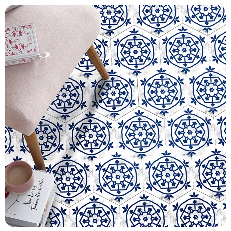 Самоклеющиеся фарфоровые наклейки на стену Искусство Водонепроницаемая плитка