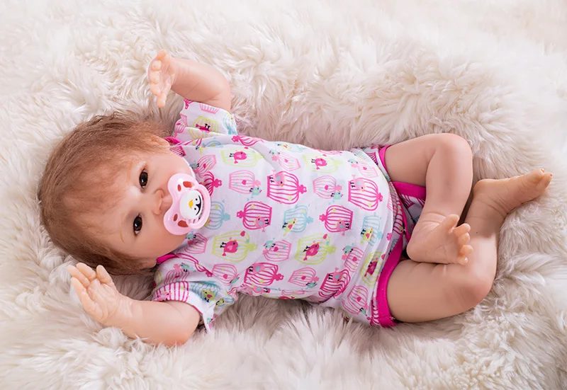 46 см силиконовые куклы reborn для младенцев реалистичные bebe alive модные игрушки детей