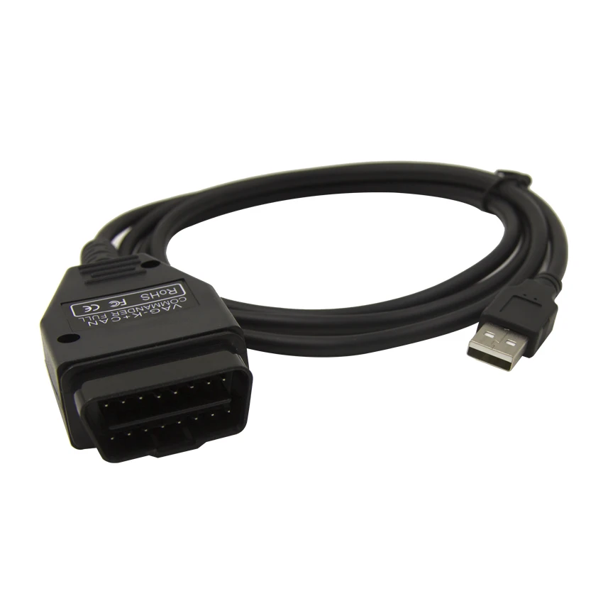Диагностический интерфейсный кабель VAG K + CAN Commander 1 4 с чипом FTDI FT232RL PIC18F258 OBD2 для AUDI