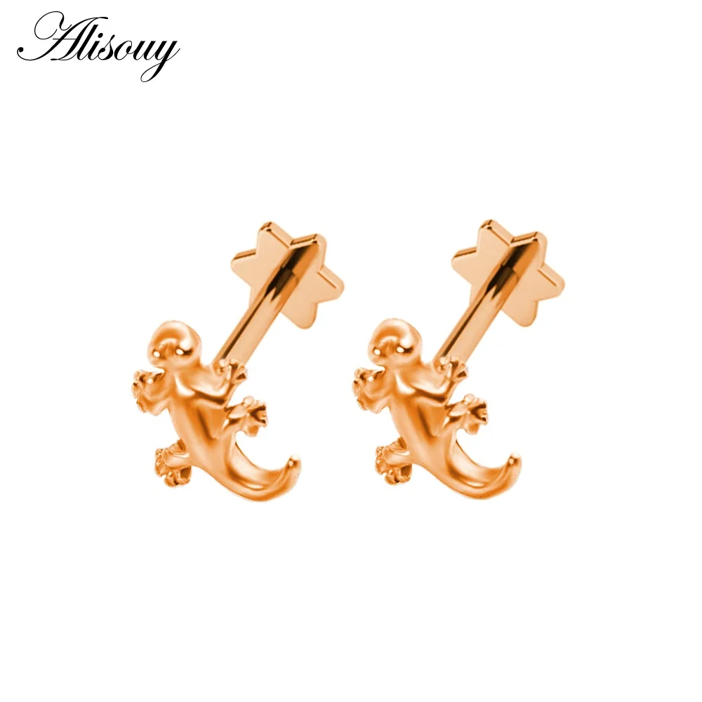 EM0892-7 E Rose Gold Новинка 1 шт Козелок уха хряща кольцо спираль Ювелирная губная серьга пирсинг 1,2*8*4 мм губы кольцо шпильки Грач мочка сталь пирсинг ювелирные изделия для тела - Окраска металла: EM0892-7 E Rose Gold
