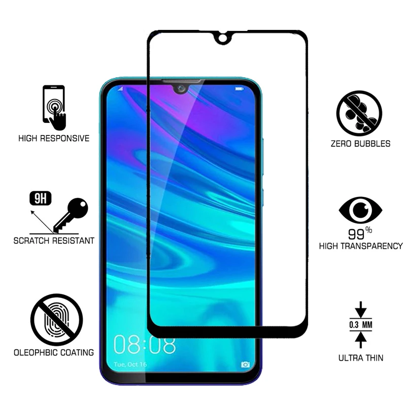 2 шт защитное стекло на P Smart закаленное защитное стекло для huawei P Smart Psmart P Smart2019 защита экрана HD Прозрачная