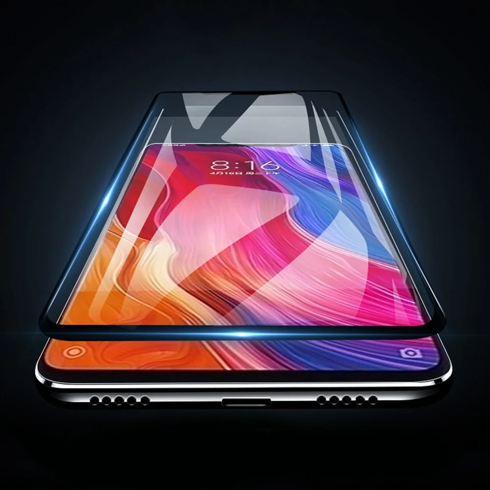 Redmi 6 Pro закаленное стекло для Xiaomi Mi A2 lite 8 SE Защита экрана Xiomi Note 5 pro Plus 5A 6A роскошное