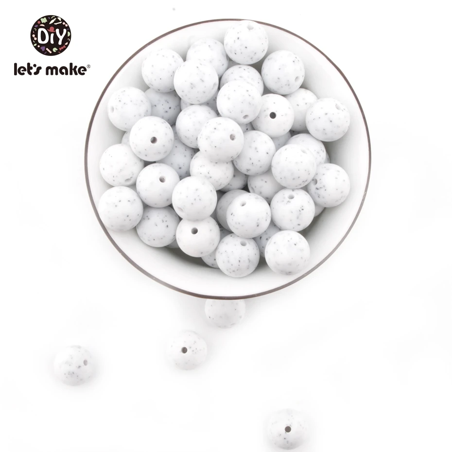 50 шт. силиконовые бусины для прорезывания зубов 9 15 мм|silicone beads|diy beadsmarble silicone beads |