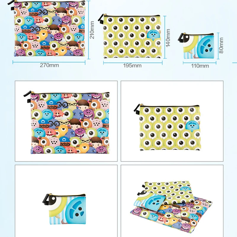Оригинальный кошелек для монет Disney Monsters University Tsum многофункциональная сумка мамы