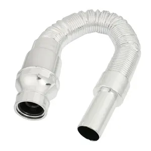 Кухонная Нержавеющая Сталь Гибкая Выдвижная раковина труба слива воды 22,8