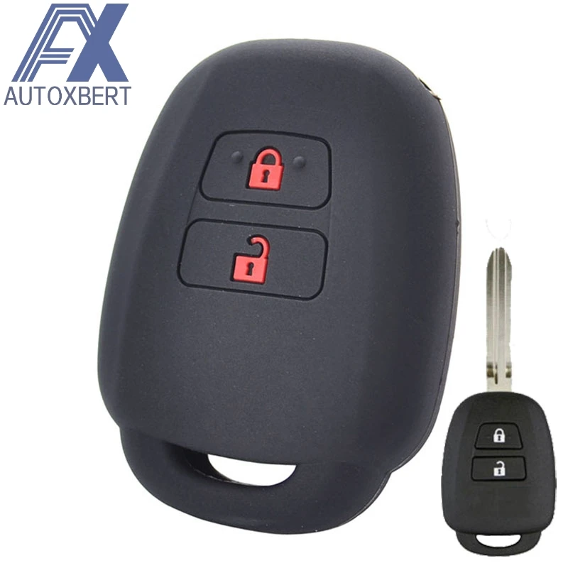 Силиконовый чехол для дистанционного ключа AX 2 Toyota Aqua Ractis Vitz RAV4 HiAce Land Cruiser 2010