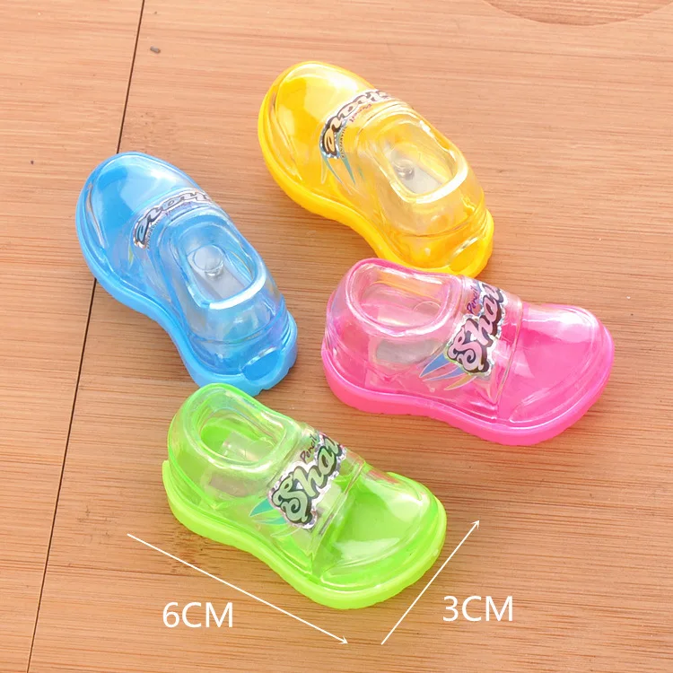 12 шт. забавные туфли точилка для карандашей дети были счастливы День рождения