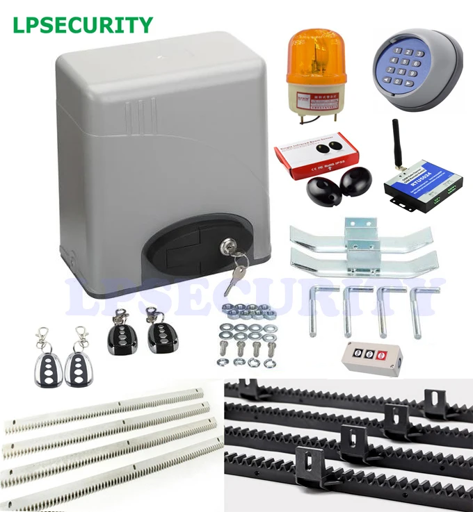 LPSECURITY 1400lbs 600 кг Электрический автоматический мотор двери ворот оператора с
