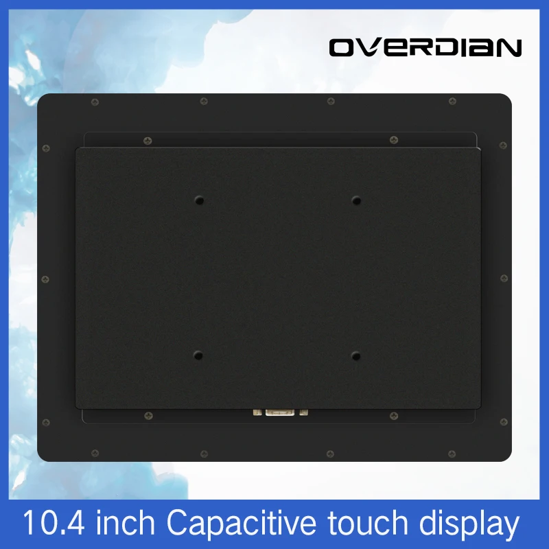 Промышленный ЖК-монитор с интерфейсом VGA/TouchUSB 10 4 дюйма/емкостный сенсорный