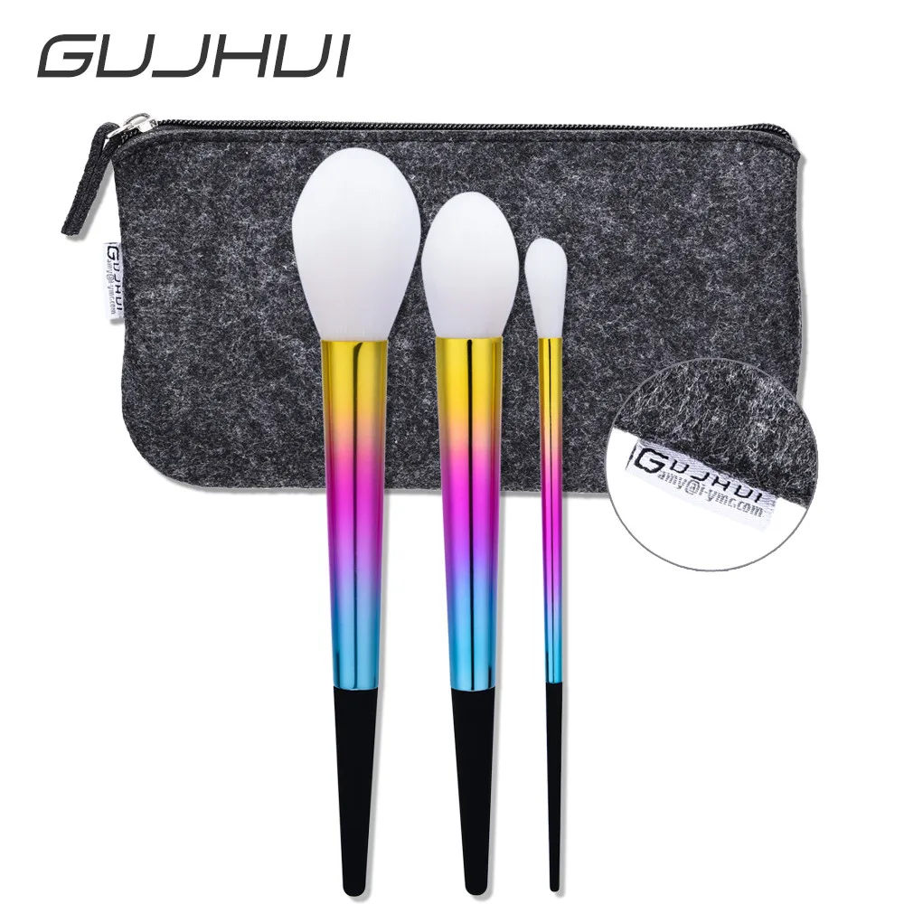 Кисти для макияжа пудра кисть основы набор мягких синтетических волос тени век