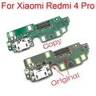 USB-порт для зарядки док-станции, гибкий кабель для Xiaomi Redmi 4X, 4, 4A Pro, 6, 6A, запасные части