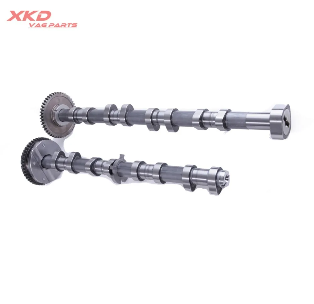 2 шт. OEM EA888 впускной и выхлопной комплект распредвала для V W CC Golf R32 G TI Au di A4 A5 TT 06H 109