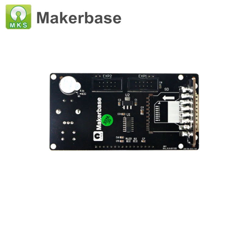 Запчасти для 3D принтера MKS mini 12864LCD смарт контроллер панель экрана Reprap i3|Детали и