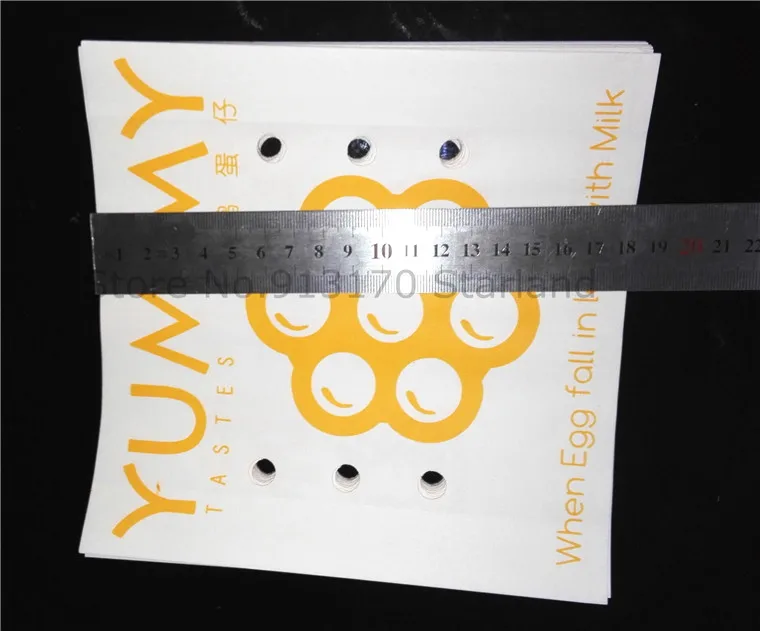 Пищевой пакет для яиц вафельная маслостойкая крафт бумага Упаковочные мешочки