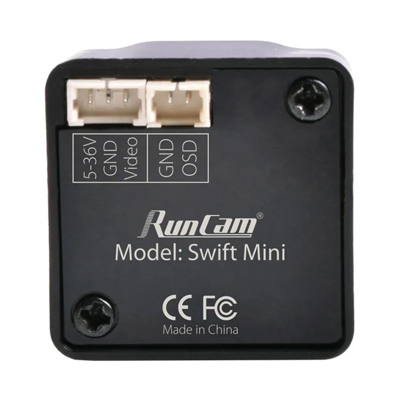 Runcam Swift Mini 130 градусов 2 5 мм FPV камера Встроенный OSD PAL/NTSC оранжевый/черный 22*22
