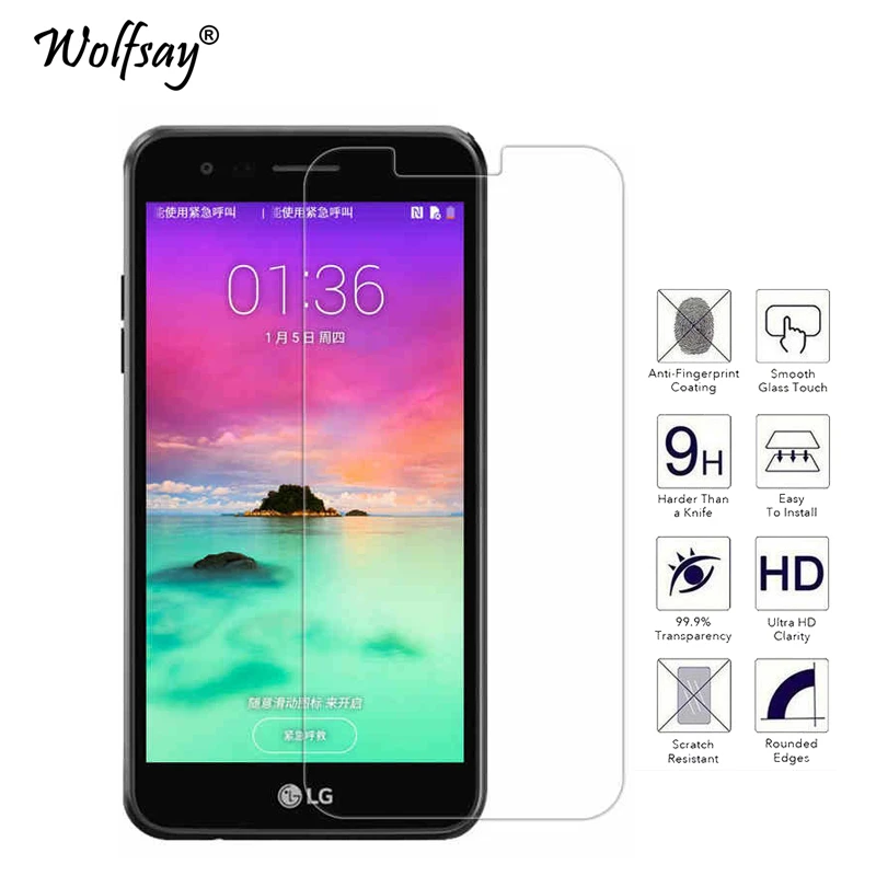 2 шт. закаленное стекло СПС LG K10 2017 Защита экрана для LV5 X400 M250 M250N пленка телефона |