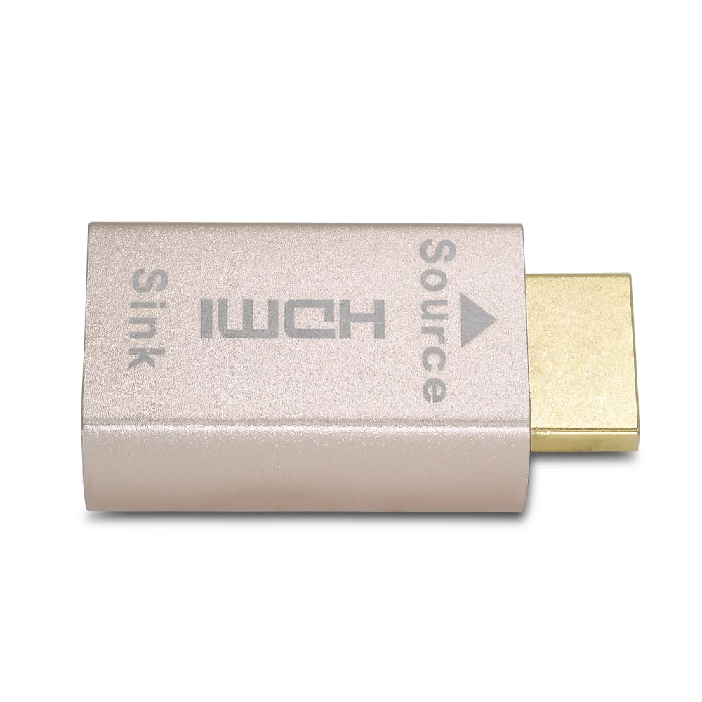 TISHRIC 2018 2 в 1 VGA HDMI пустышка адаптер виртуального дисплея 4K Безголовый эмулятор