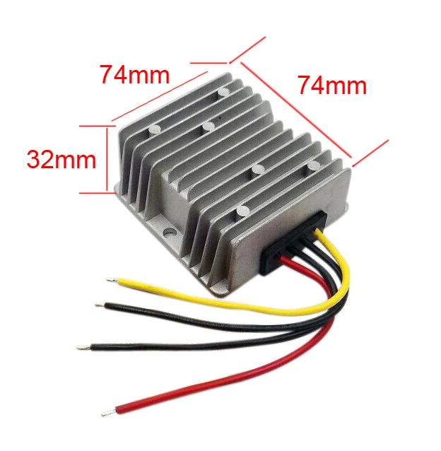 Водонепроницаемый ударопрочный дизайн DC 24V к 48V 3A 144W повышающий блок питания