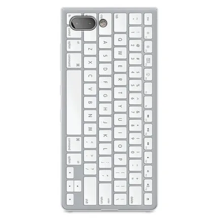 A14 Чехол для BlackBerry KEY2, мягкий чехол для BlackBerry KEY 2, чехол, ретро чехлы с принтом из мультфильма для BlackBerry BBF100-4, задняя крышка - Цвет: A14