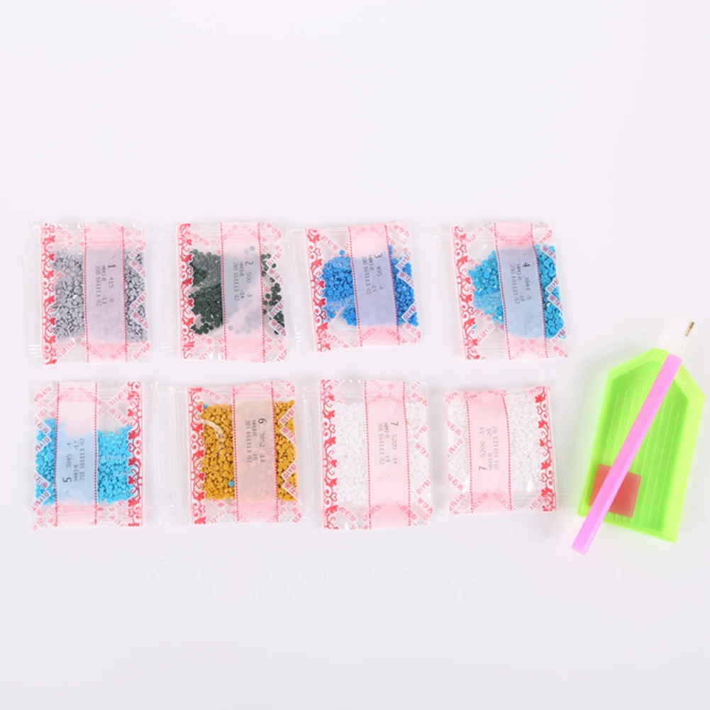 3D &quotникогда не забытый&quot квадратный домашний декор вышивки крестом 30*40 см