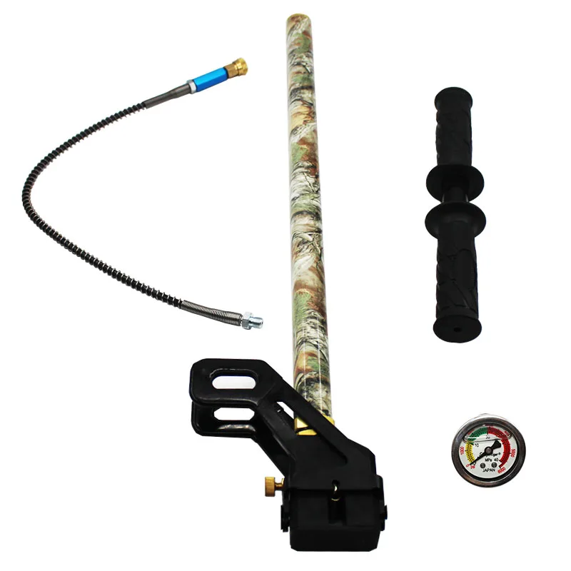 3 Stage High Pressure Inflator Stainless Steel Manually Air Compressor Pump 300bar 30mpa For PCP Airgun Car Motorcycle Bicycle |