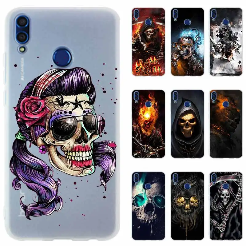 Grim Reaper Skull Skeleton Honor 20i 10i чехол для телефона Huawei 10 9 lite 20 8a 8X x10 9a 7A Pro 30 30s | Мобильные