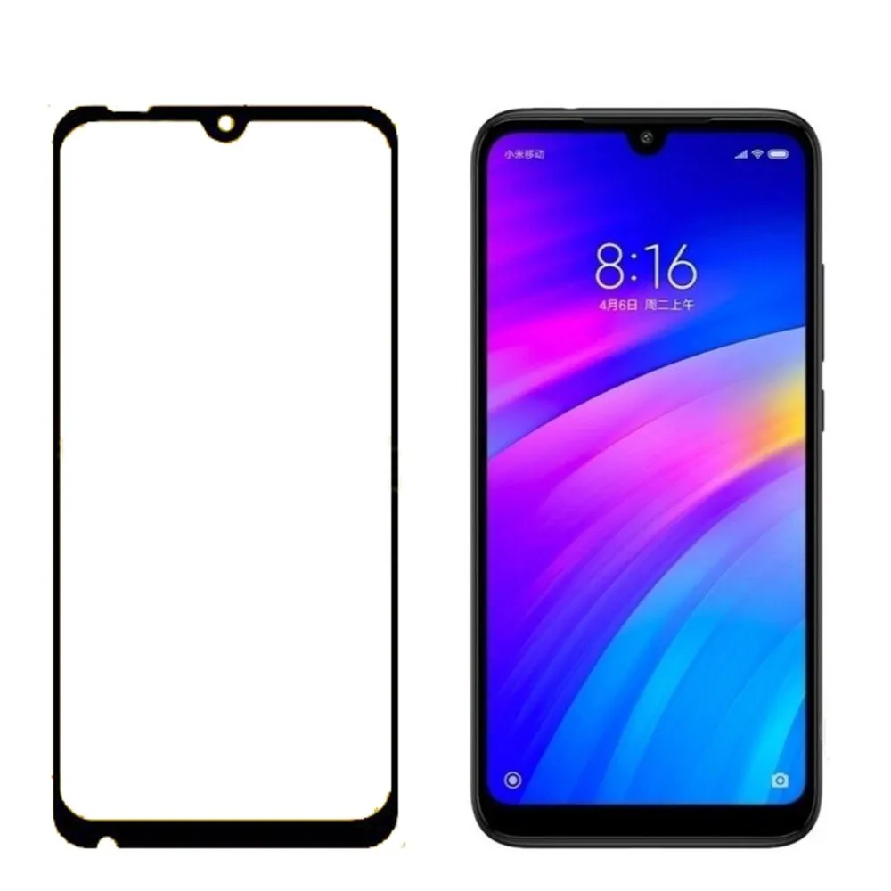 10 шт Redmi7 защита для экрана Xiaomi Redmi 7/Note 7 закаленное стекло 9H новый полный чехол