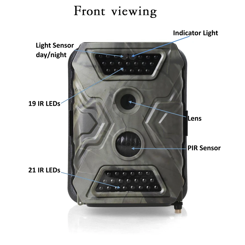 Охотничья камера 2 0 нм S680M 12MP HD1080P &quotжк дисплей инфракрасная для слежения с MMS GPRS SMS