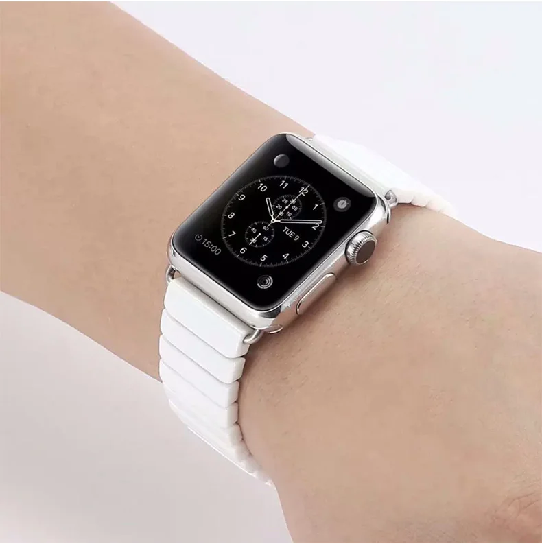 Роскошный керамический браслет для Apple Watch& Sport& Edition, сменный браслет, браслет на запястье 42 мм, 4 ремешка Iwatch38 44 мм
