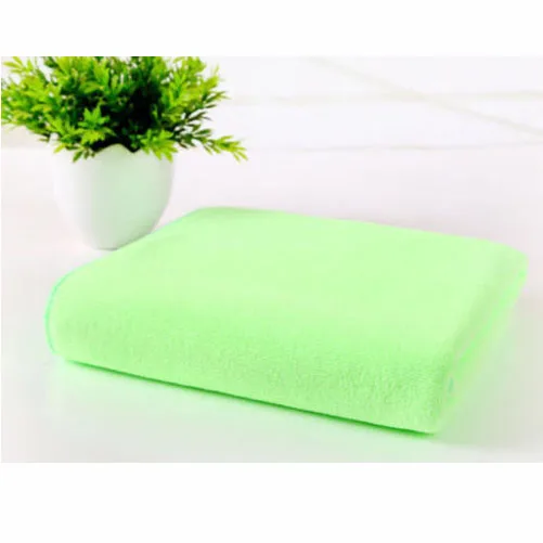 Light Green 70x140 см из микрофибры, абсорбирующее банное полотенце для путешествий, пляжное полотенце из волокна, сушильное полотенце для душа - Цвет: Light Green