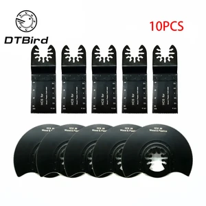 10 шт. многофункциональное полотно пилы, Осциллирующее полотно, многофункциональный инструмент, дисковые пилы для ремонта для Fein Multimaster, набор для резки древесины