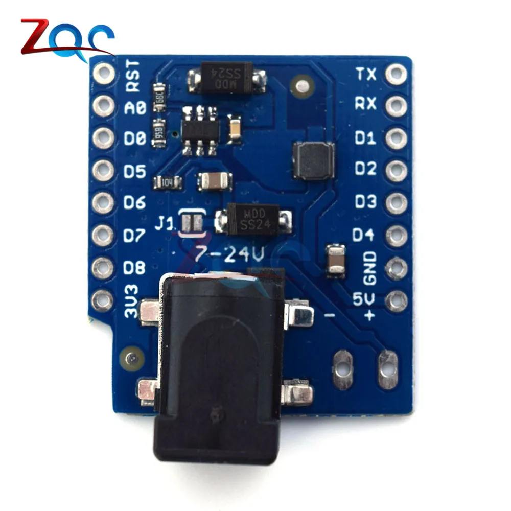 7 24 В постоянного тока щит V1.1.0 модуль для WEMOS D1 Mini DIY Kit Плата расширения|Детали и