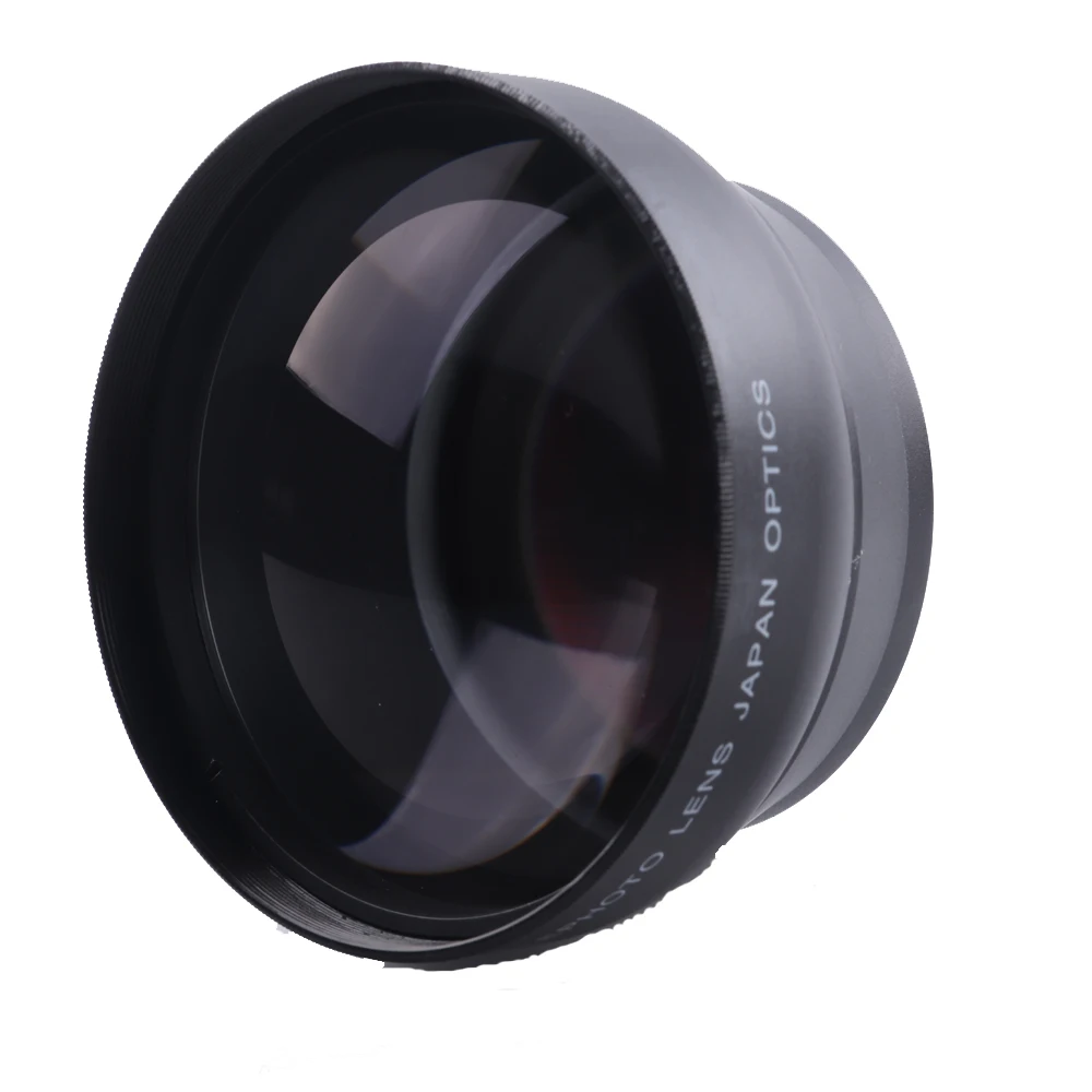 Дополнительные телеобъектив 58 мм 2 2x для объективов Canon 77D/350D / 400D 450D 500D 1000D 550D 600D/1100D
