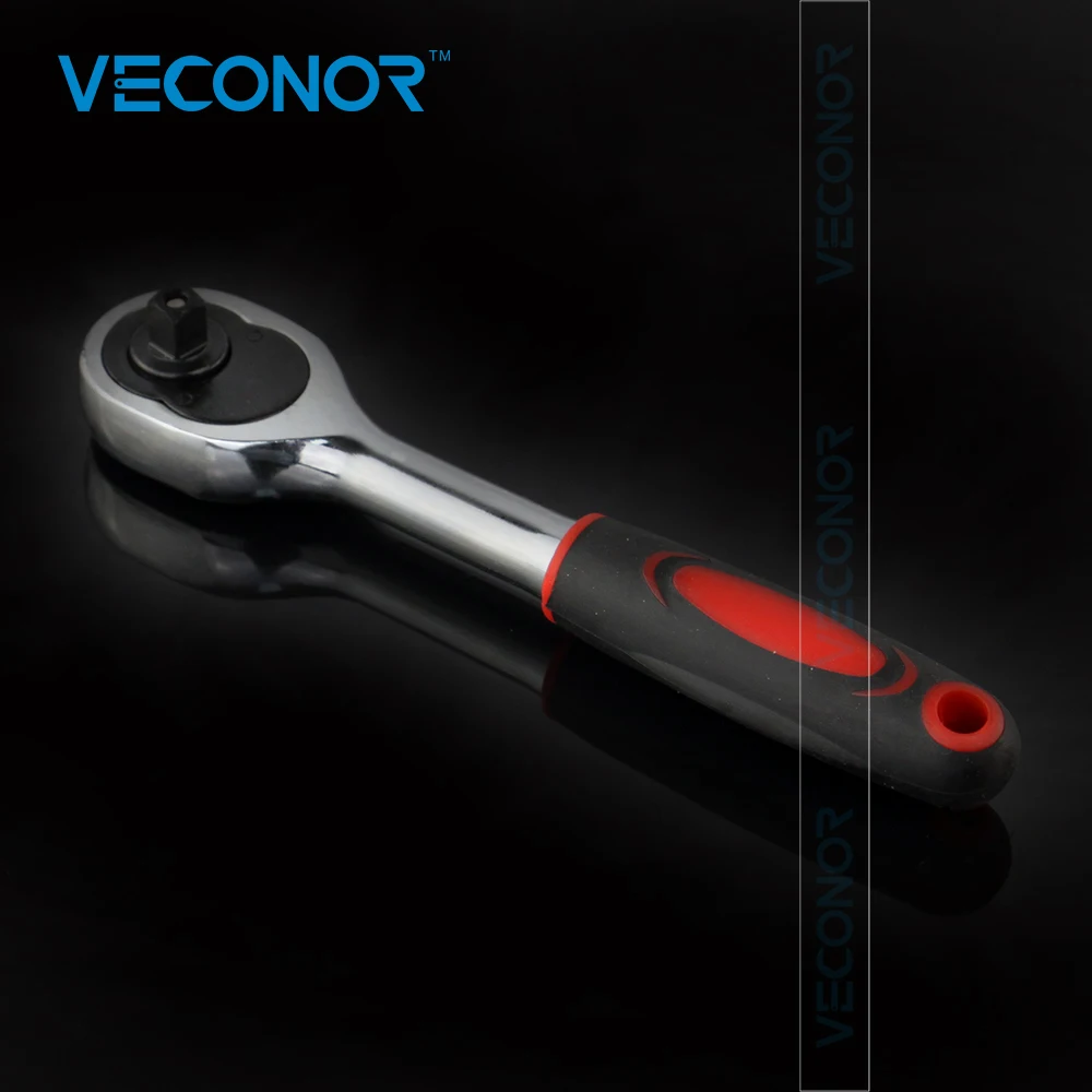 Veconor 46pc High Quality Socket Set Car Repair Tool Ratchet Torque Wrench Combination Bit a set of keys Chrome Vanadium|torque wrench|set torque