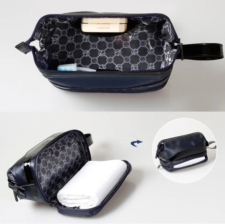 Новая мужская дорожная сумка для хранения Большая водонепроницаемая косметичка