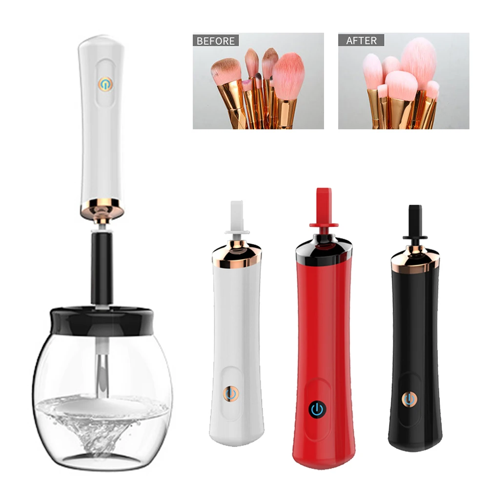 Профессиональная электрическая губка для удаления макияжа и набор фенов макияж