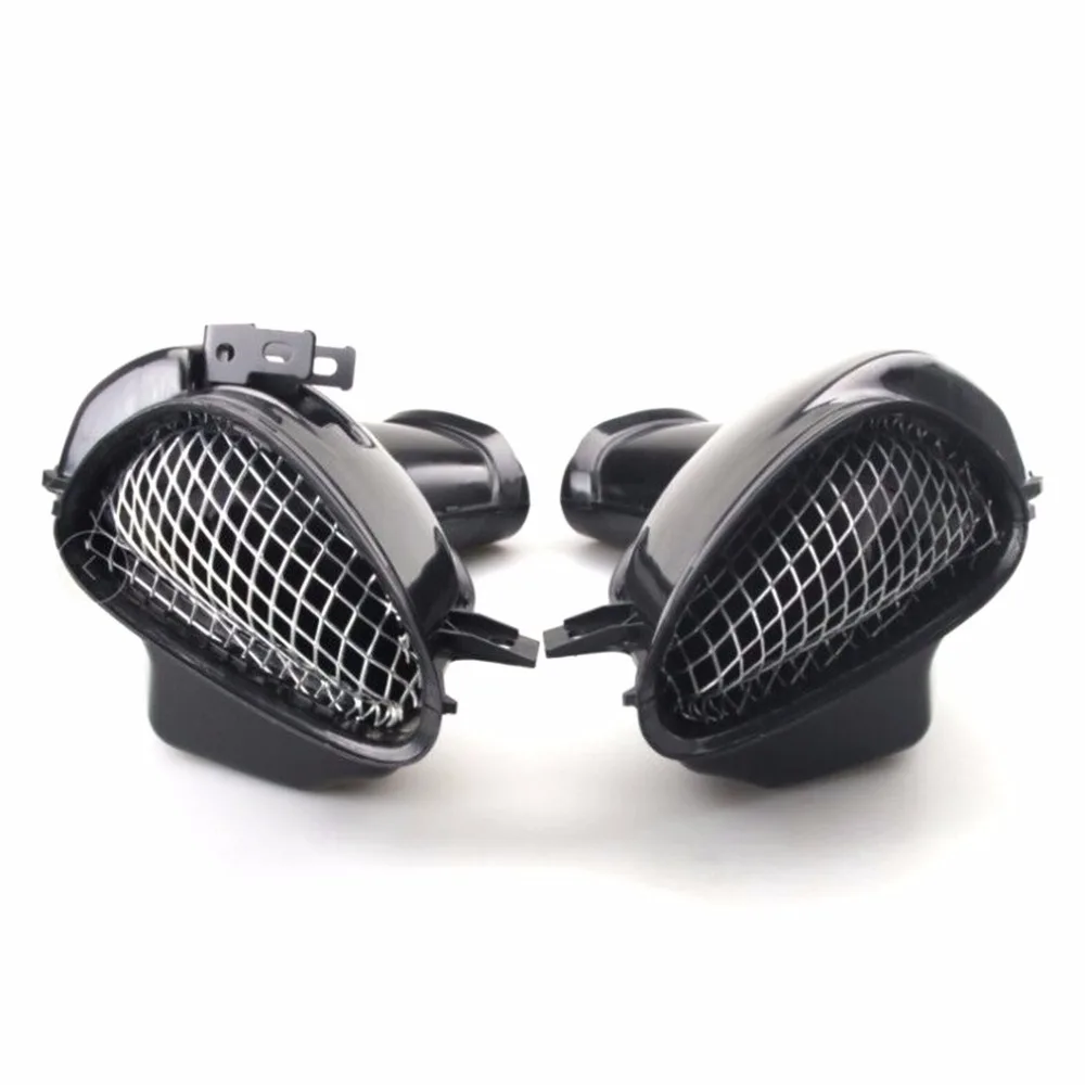 1 пара мотоцикл Ram воздухозаборник труба для Suzuki GSXR 600 750 1000 00-03 K1 ABS пластик мотоцикл Замена