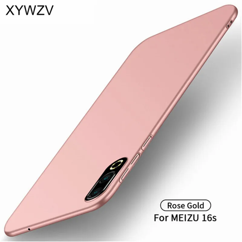 Meizu 16S Case Silm Shockproof Cover Luxury Ultra-Thin Smooth Hard PC Phone Back For 16 S 6.2 inch |