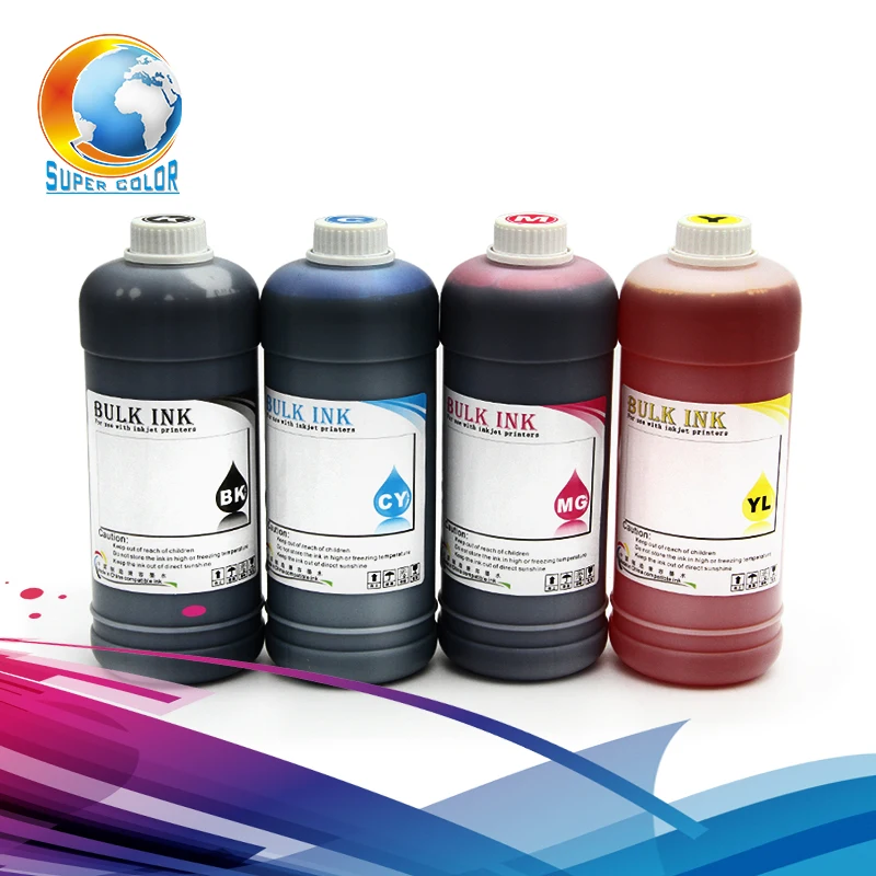 Supercolor чернила на водной основе красителя для Fuji Dx100 высокое качество vivid dye ink 6