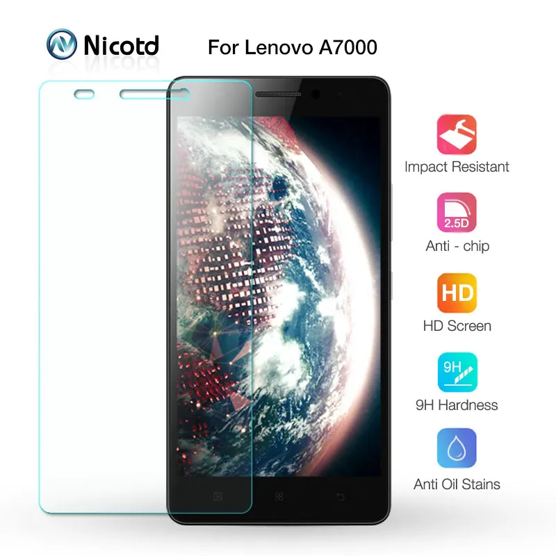 0 26 мм 2.5D Премиум Закаленное стекло пленка для Lenovo Lemon K3 Note K3note Music K50 T5 A7000 Plus защита