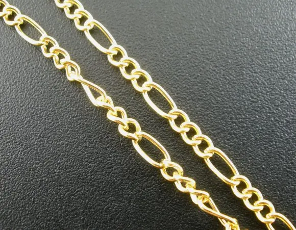 Free shipping!!!!50M/ DIY jewelry findings- Link Chains Findings 4mm