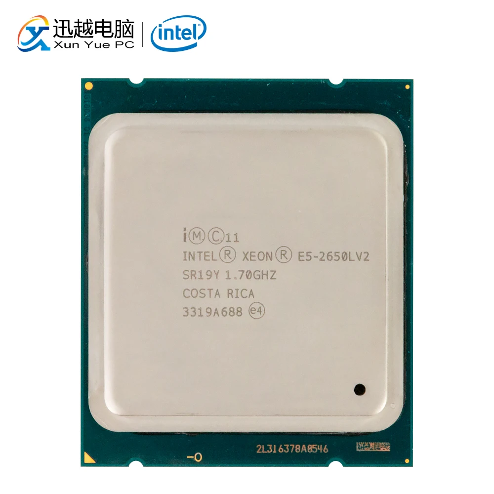 Процессор Intel Xeon E5-2650L V2 б/у 1 7 ГГц десять ядер LGA 2011 | Компьютеры и офис