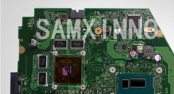 X751LX материнская плата GTX950M I7 5500 процессор 4G RAM для For Asus X751L K751L R752L ноутбука 100%